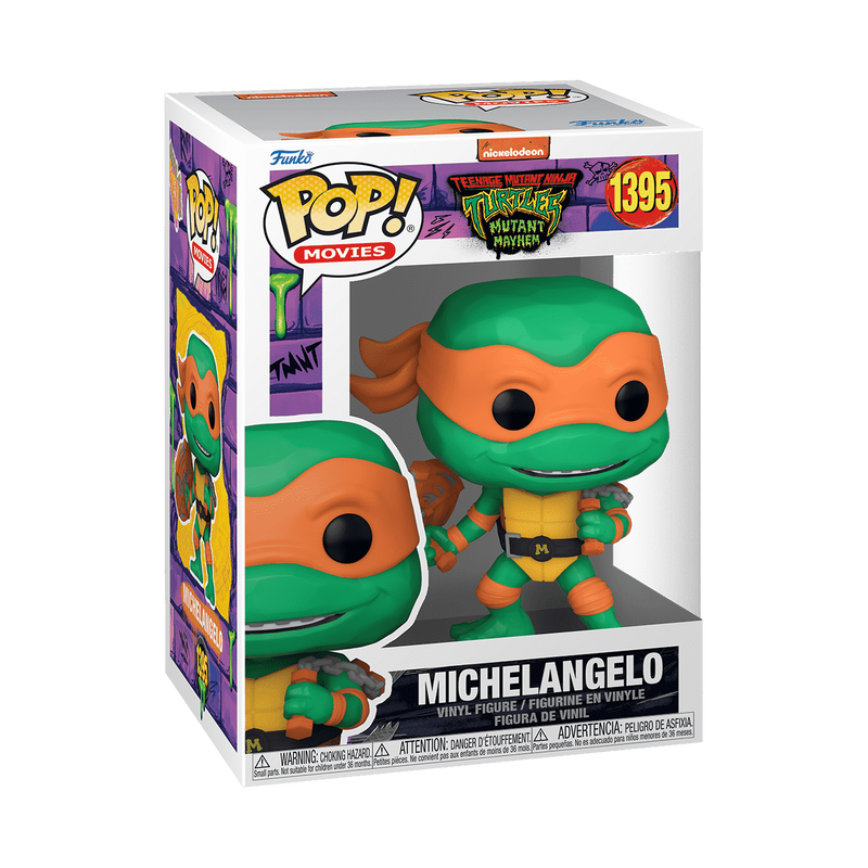 Pop! Movies: Teenage Mutant Ninja Turtles: Michealangelo (Mutant Mayhem)