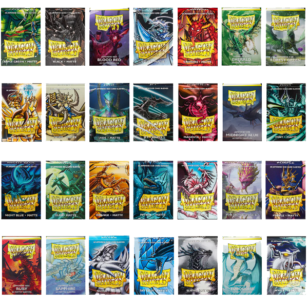 Dragon Shield - Japanese Size - Matte Sleeves (60)
