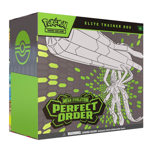 Pokémon TCG: Mega Evolution- Perfect Order - Elite Trainer Box