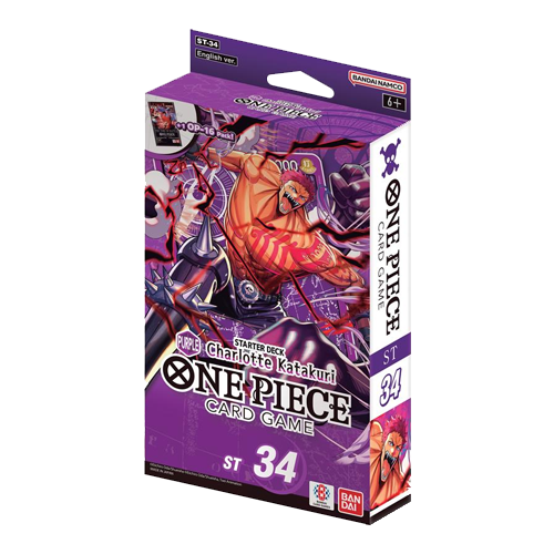 One Piece Card Game: Starter Deck - ST 34 (Purple Katakuri)
