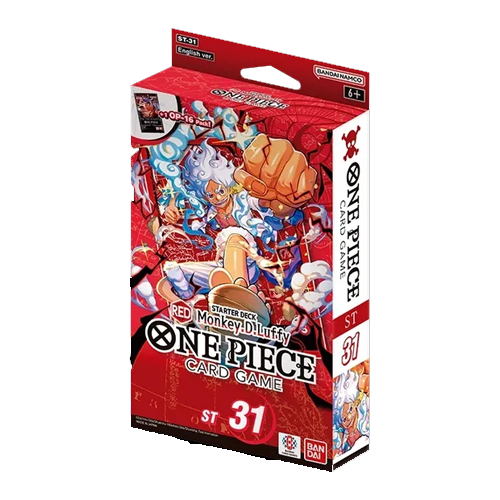 One Piece Card Game: Starter Deck - ST 31 (Red Luffy)