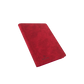 Gamegenic red 18 pocket trading card album with durable cover for card protection and organization