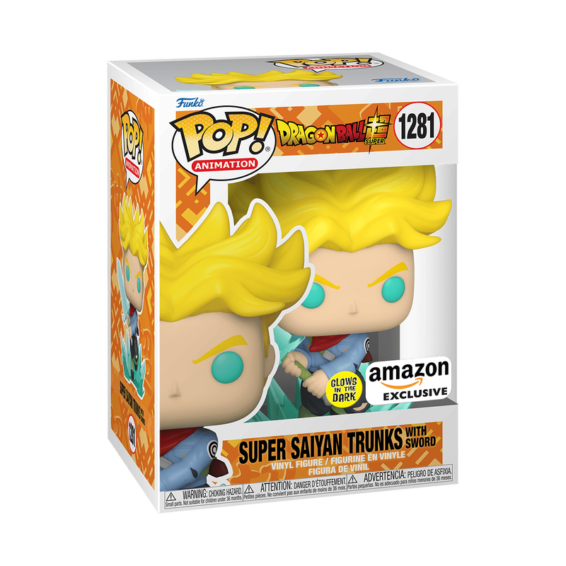 Pop! Animation: Dragon Ball Super: Super Sayian Trunks (With Sword)