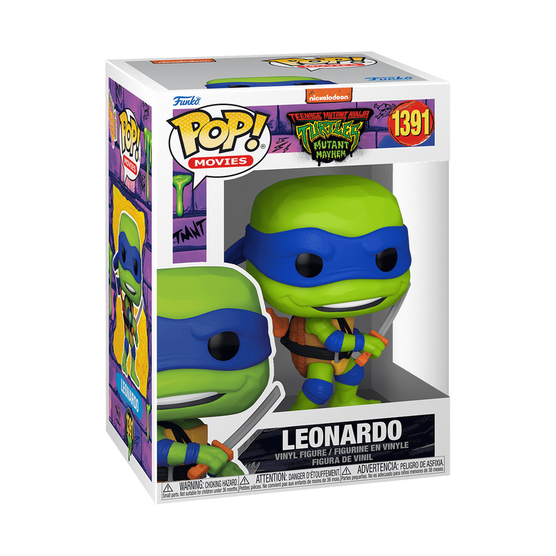 Pop! Movies: Teenage Mutant Ninja Turtles: Leonardo (Mutant Mayhem)