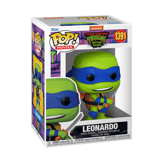 Pop! Movies: Teenage Mutant Ninja Turtles: Leonardo (Mutant Mayhem)