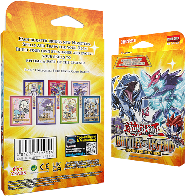 Yu-Gi-Oh! Battles of Legend - Monster Mayhem Tuck Box
