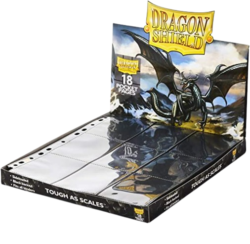 Dragon Shield - 18-Pocket Pages – Glare Finish