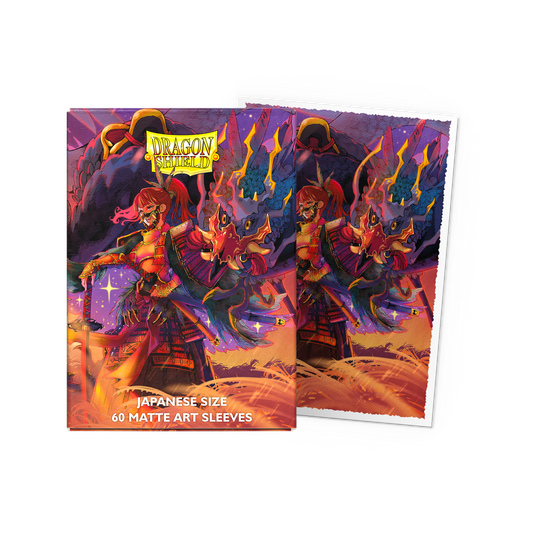 Dragon Shield - Japanese Size - Matte Art Sleeves - The Fallen (60)