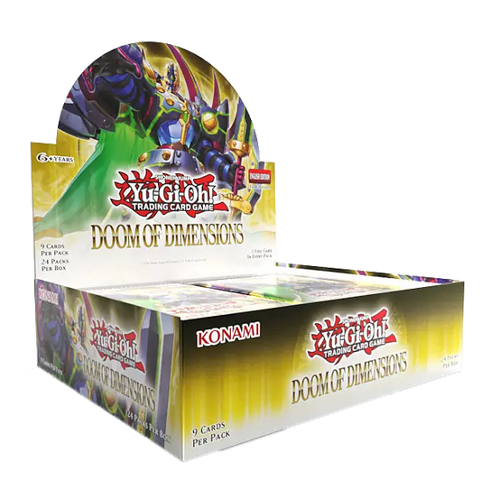 Yu-Gi-Oh! Doom of Dimensions - Booster Box (x24)
