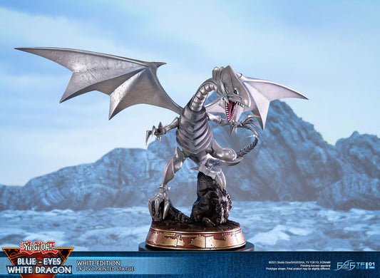 First 4 Figures: Yu-Gi-Oh! Blue-Eyes White Dragon Standard Edition (White)
