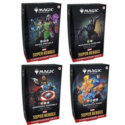 MTG: Marvel Super Heroes - Commander Decks
