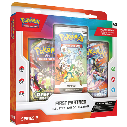 Pokémon TCG: Mega Evolution Ascended Heroes - First Partner Illustration Collection Series 2