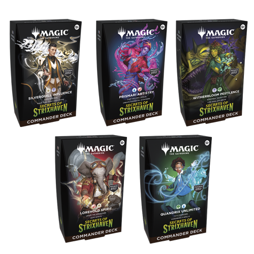 MTG: Secrets of Strixhaven - Commander Decks