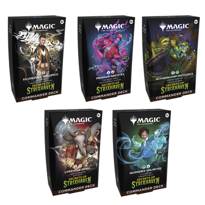 MTG: Secrets of Strixhaven - Commander Decks