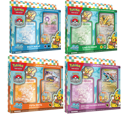 Pokémon TCG: 2025 World Championship Decks