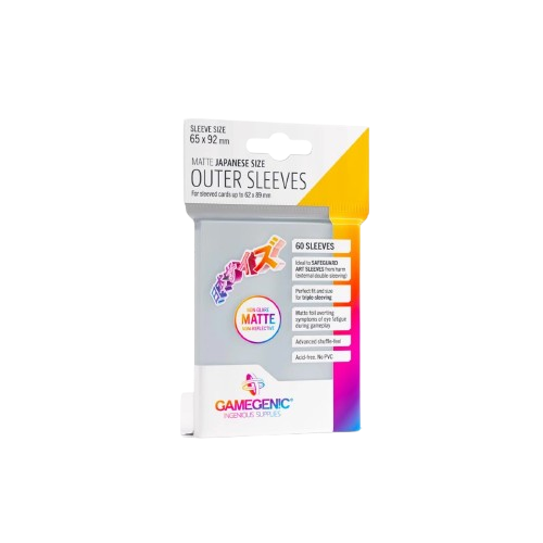 Gamegenic - Japanese - Outer Sleeves - Matte (60)