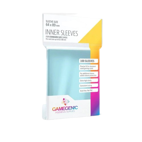 Gamegenic - Standard Size - Inner Sleeves (x100)