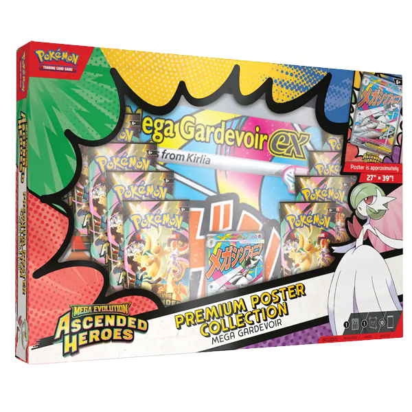 Pokémon TCG: Mega Evolution - Ascended Heroes Premium Poster Collection