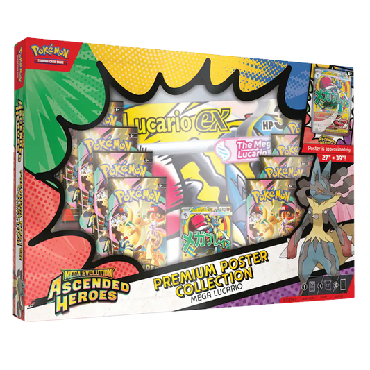 Pokémon TCG: Mega Evolution - Ascended Heroes Premium Poster Collection