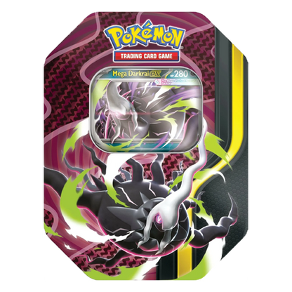 Pokémon TCG: Mega Evolutions - Mega Forces Tins (Mega Dragonite EX, Mega Darkrai EX and Mega Zeraora EX)