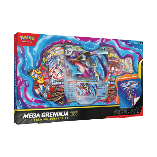 Pokémon TCG: Mega Evolutions - Chaos Rising - Mega Greninja ex Premium Collection