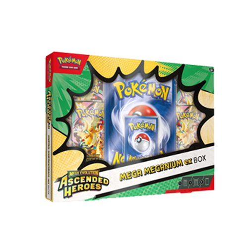 Pokémon TCG: Ascended Heroes - Mega EX Set (Mega Meganium ex Box, Mega Emboar ex Box and Mega Feraligatr ex Box)