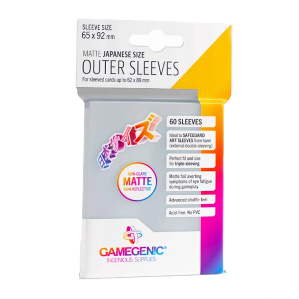 Gamegenic - Standard - Outer Sleevees - Matte (50)