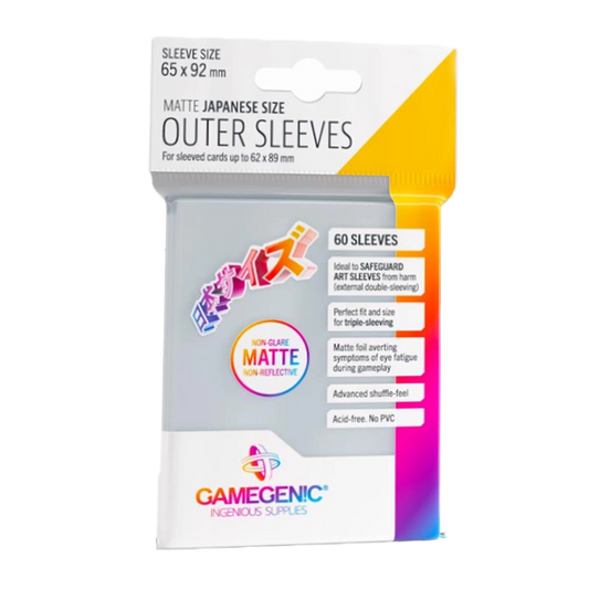 Gamegenic - Standard - Outer Sleevees - Matte (50)