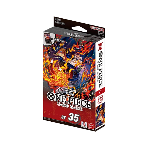 One Piece Card Game: Starter Deck - ST 35 (Red/Black Sabo)