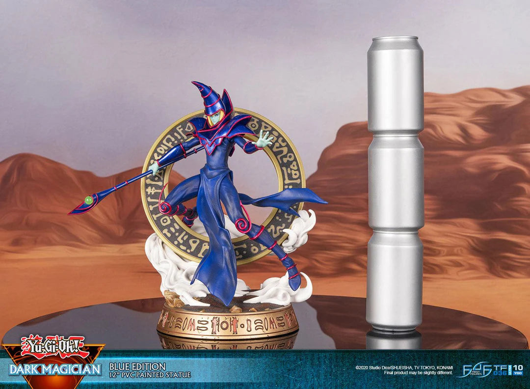 First 4 Figures: Yu-Gi-Oh! Dark Magician (Blue) Standard PVC Statue