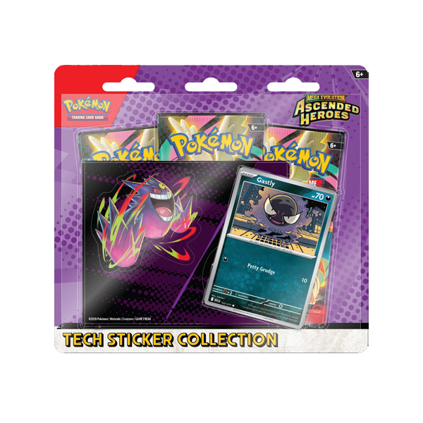 Pokémon TCG: Mega Evolution Ascended Heroes - Tech Sticker Collection (Random)
