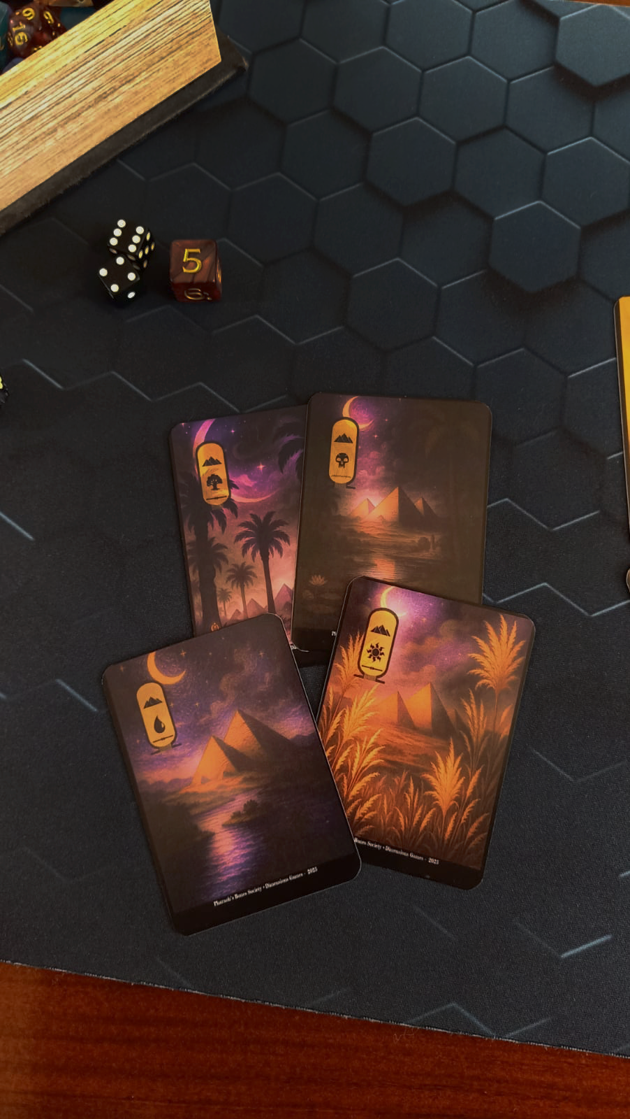 Custom Pharaonic Full Art Lands Bundle