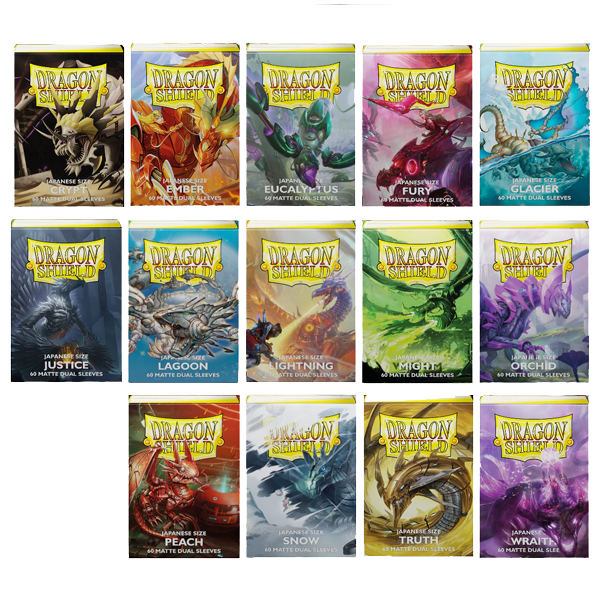 Dragon Shield - Japanese Size - Dual Matte Sleeves (60)
