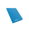 Gamegenic blue 18 pocket card album with elastic band for secure card storage