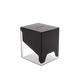 Gamegenic Bastion 100+ XL deck box in black and clear for storing and protecting collectible cards