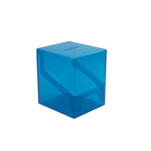 Gamegenic Bastion 100+ XL deck box in blue for secure card storage and transport