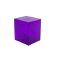 Gamegenic Bastion 100+ XL deck box in transparent purple for card storage and protection