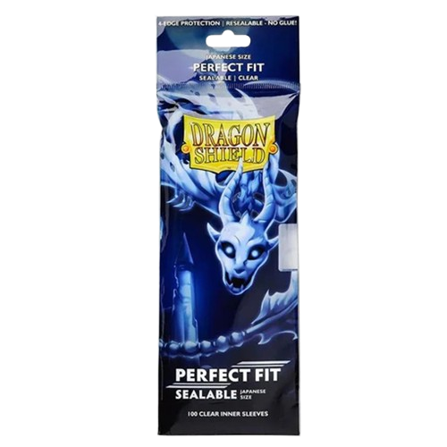 Dragon Shield - Japanese Size - Sealable Perfect Fit Sleeves (x100)